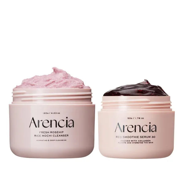 Arencia Collagen Pore Perfection Duo, 2-Step Skincare System for Firming, Smoothing, Pore Minimizing