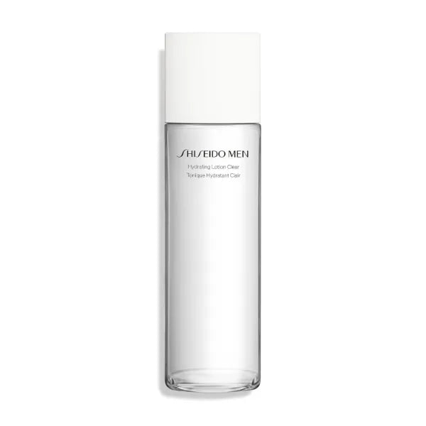 Shiseido Men Hydrating Lotion Clear 5 oz - Delivers 12-Hour Hydration & Visibly Improves Roughness, Non-Comedogenic All Skin Types Paraben Free & Mineral Oil Free