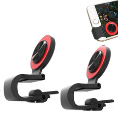 Upgrade Mobile Game Controller Joystick 2-Pack, Azonee L1R1 Triggers for Phones & Tablets, Sensitive Gamepad for Battle Royale, MOBA, Survival Games & Gaming Finger Covers