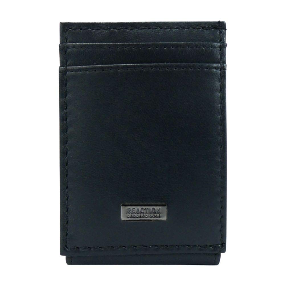 Kenneth Cole REACTION Men's RFID Front Pocket Wallet - Black Liberty