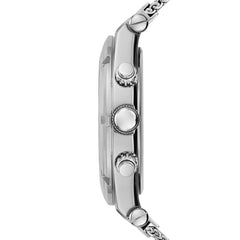GUESS Men's Sport Multifunction 44mm Watch – Gunmetal & Blue Dial with Gunmetal Stainless Steel Case & Bracelet