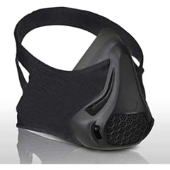 Olegovna Training Workout Mask, 24 Level Breathing Resistance, Improves Lung Capacity and Endurance, for Running, Cardio, Cycling, Gym, One Size, Black