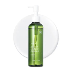 AVCA Green Herb Blackhead Cleansing Oil — Makeup & Blackhead Remover, Plant-Based Oils with Vitamin E & Squalane, Lightweight Pore Cleanser, Korean Skincare for Normal/Oily Skin, 6.76 fl oz (200 mL)