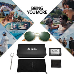 Joopin Sunglasses Men and Women Polarized Square UV400 Protection for Driving Beach Golf Cycling Hiking