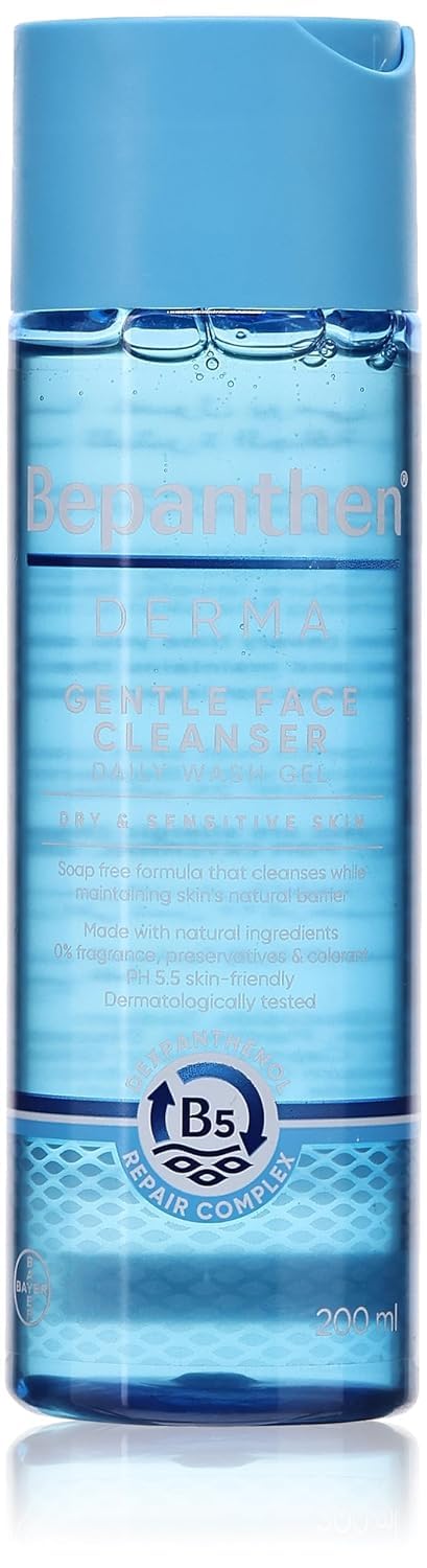 Bepanthen® DERMA Gentle Face Cleanser, 200ml Bottle