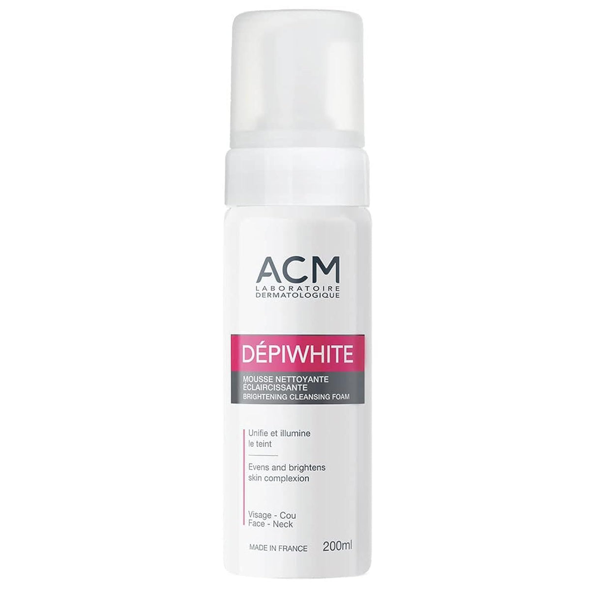 ACM Depiwhite Brightening Cleansing Foam, Face-Neck - 200 ml