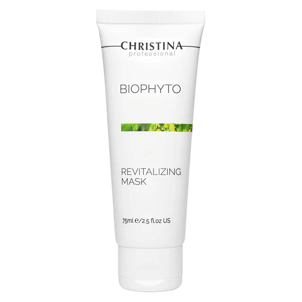 Christina Bio Phyto Revitalizing Facial Mask 75ml – Hydrating Anti-Aging Face Mask with Algae & Vitamins B9/B12 – Reduces Wrinkles & Uneven Skin Tone – For All Skin Types (Men & Women)