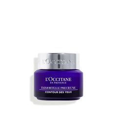 L'OCCITANE Immortelle Precious Eye Contour, Reduces the appearance of dark circles, puffiness and signs of fatigue around the eyes- 0.50 oz
