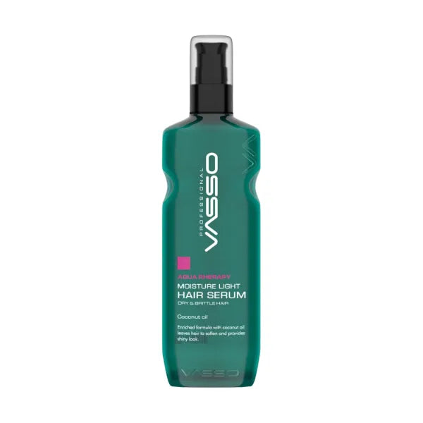 Vasso Therapy Moisture Light Serum – Hydrating & Lightweight Hair Serum for Smooth, Nourished Strands - 175 ml