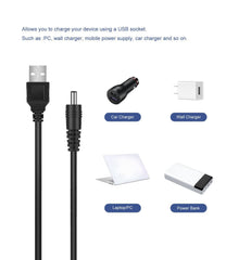 kybate USB Charging Cord for Avent DECT SCD510 SCD510/00 SCD510-P Baby Monitor