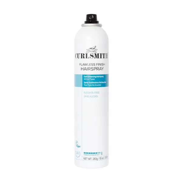 CURLSMITH - Flawless Finish Hairspray, Firm Hold without Dryness, Alcohol Free, For Curly, Wavy and Coily Hair (283ml/10 oz)