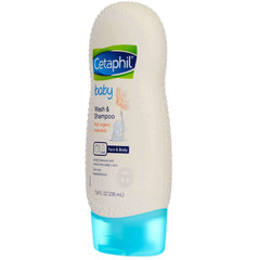 Cetaphil Wash and Shampoo with Organic Calendula, 2 Bottles of 7.8 Ounce