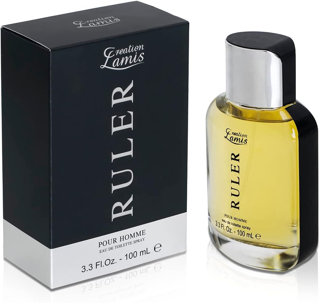 Creation Lamis Ruler Eau de Toilette Perfume for Men, Spicy, Floral & Woody Long Lasting Masculine Fragrance, Body Perfume for Men - 100ml