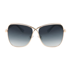 FEISEDY Womens Pilot Sunglasses Oversized Butterfly X Shape Design Cateye Cute Lady Sunglasses B2738
