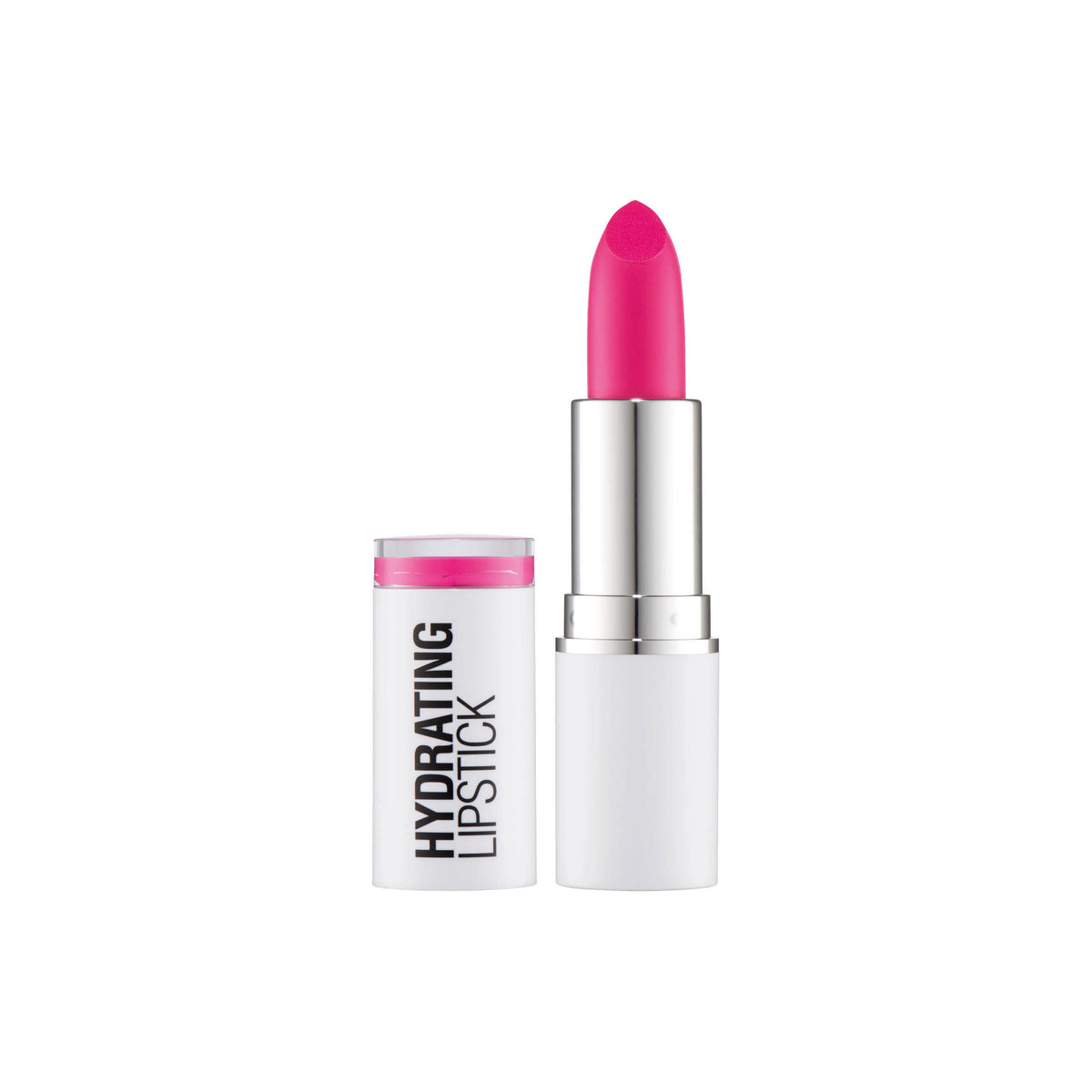 Collection Cosmetics Lasting Bold Colour, Hydrating Lipstick, Infused with Nutrients, 3.5g, Deep Fuchsia