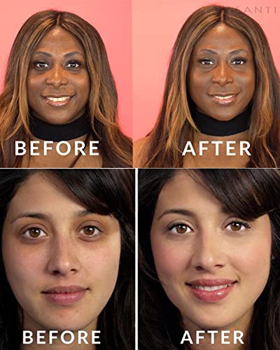 Oil-Free Foundation & Concealer in 1 (V12) by VASANTI - Liquid Cover-Up - Get Incredible Coverage with Featherlight Finish Now!