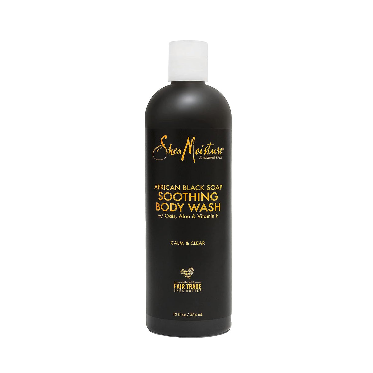 African Black Soap Soothing Body Wash By Shea Moisture For Unisex - 13 Oz Body Wash