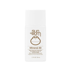 Sun Bum Mineral SPF 30 Face Sunscreen Lotion 1.7 oz – Broad Spectrum Fragrance-Free Moisturizing Facial Sunscreen, Reef-Safe (No Octinoxate & Oxybenzone), Travel Size