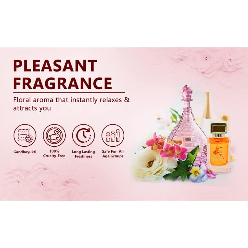 Aranyam Natural Sandal Perfume Intense Unisex Parfum with Long-Lasting Chandan (Sandalwood) Fragrance For Men & Women | Luxury Woody and Oriental Scent | Perfect New Year Gift (50 ML + Bonus Sample