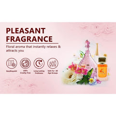 Aranyam Natural Sandal Perfume Intense Unisex Parfum with Long-Lasting Chandan (Sandalwood) Fragrance For Men & Women | Luxury Woody and Oriental Scent | Perfect New Year Gift (50 ML + Bonus Sample