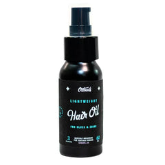 O'Douds Lightweight Hair Oil - Adds Gloss, Shine & Luster with Frizz Control - For Fine, Thin & Naturally Greasy Hair - Eucalyptus & Sage Scent, 2oz.