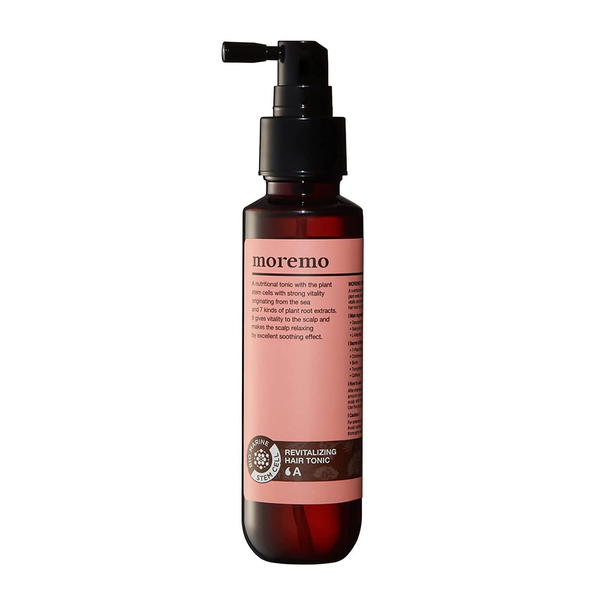 Moremo Revitalizing Hair Tonic A Brown, Nutrient-Rich Hair And Scalp Treatment