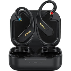 FiiO UTWS5 2025 True Wireless Bluetooth Earbuds Hook & Headphone Amp for IEMs, AK4332 DAC, Hi-Res 96kHz/24bit LDAC -MMCX/0.78 2pins Connector, 10-Band PEQ, 20H Battery Life (MMCX)