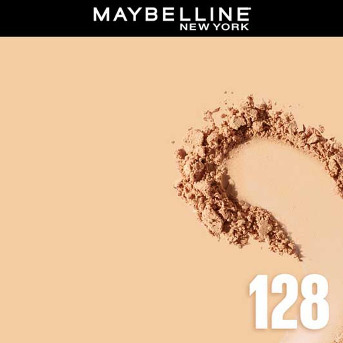 Maybelline New York Fit Me Shade 128 Warm Nude, Compact Powder, 8g