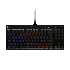 Logitech G PRO Mechanical Gaming Keyboard, Ultra Portable Tenkeyless Design, Detachable Micro USB Cable, 16.8 Million Color LIGHTSYNC RGB backlit keys - Black
