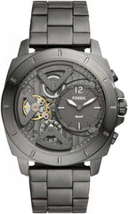 Fossil Privateer Twist Smoke Stainless Steel Watch - BQ2787