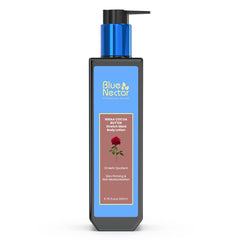 Blue Nectar Stretch Mark Cream for Pregnancy with Shea,Cocoa & Mango butter | Moisturizing Body Lotion with Rose, Turmeric & Nalpamaradi Oil (12 Herbs, 200 ml)