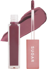 SUGAR Cosmetics Mettle Matte Liquid Lipstick For Women | Highly Pigmented | Transferproof & Long Lasting |7Ml - 03 Estella (Neutral Pinky Brown)