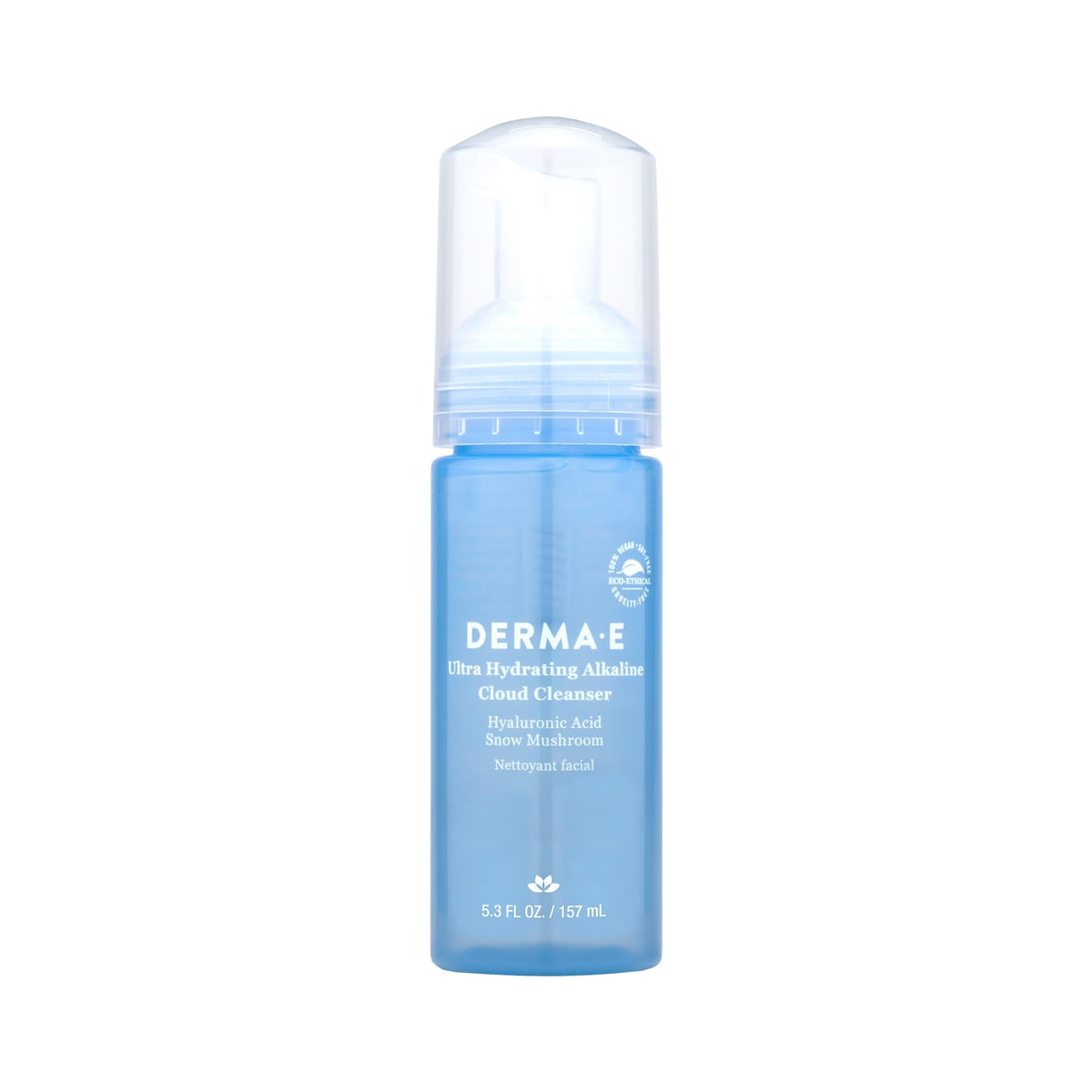 Derma E Ultra Hydrating Alkaline Cloud Hyaluronic Acid Cleanser, 157 ml