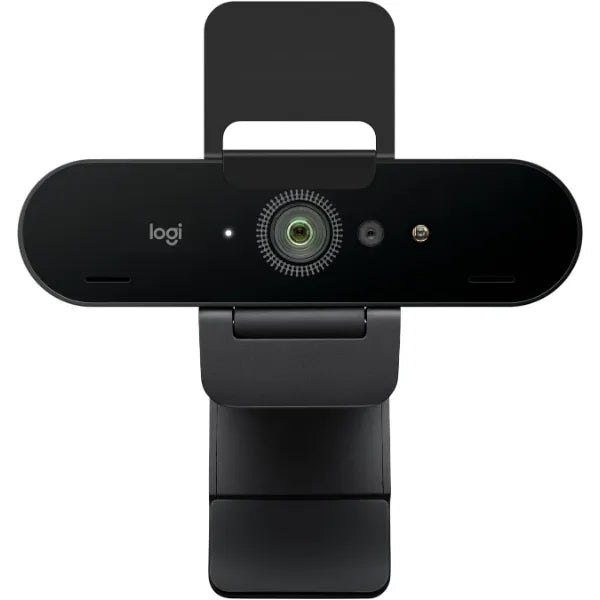 Logitech Brio 4K Ultra HD Webcam with RightLight 3 and HDR (960-001419) – Black