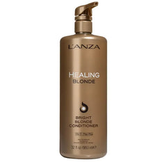 L’ANZA Healing Blonde Bright Conditioner, Formulated for Natural & Decolorized Blonde Hair - Boosts Shine & Brightness while Healing, with Sulfate-free, Paraben-free, Gluten-free Formula