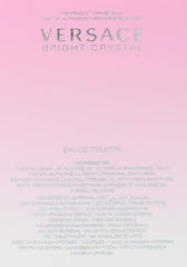 Versace Bright Crystal Eau De Toilette for Women, 30 ml