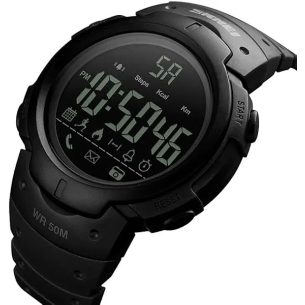 SKMEI Men's 5ATM Water-resistant Sport Fitness Tracker Smart Watch