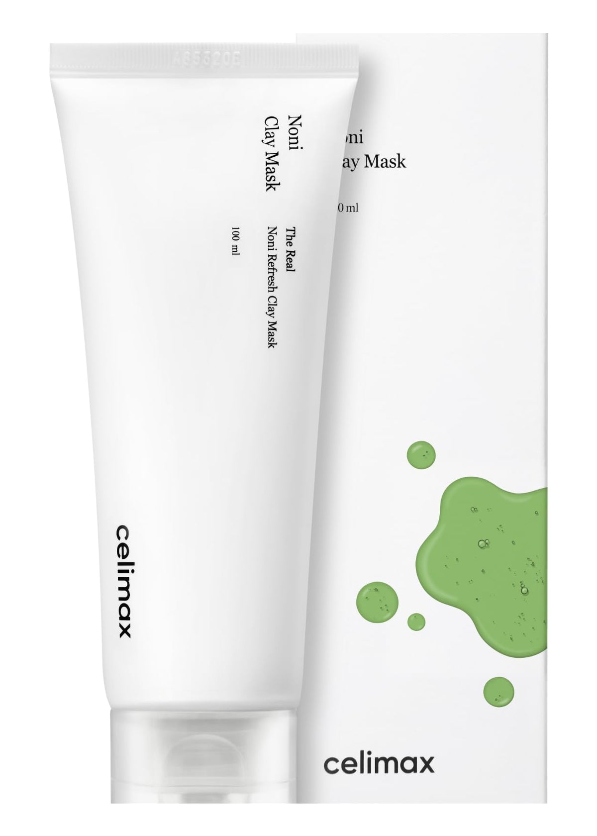 Cellmax Real Noni Refresh Clay Mask | Deep Pore Cleansing, Moisturizing, and Pore Minimizing, for Oily Combination Skin and Blackheads, Korean Face Mask, 120g