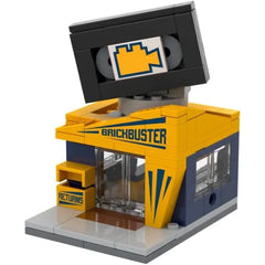 Brick Loot Mini City Building Set Collection – Includes Video Rental Store, Archie’s Pet Shop, Aquarium, Art Supply Store, Bank, Dinosaur World, Music Shop, Overpriced Coffee, Parisian Restaurant, Post Office & The Barn.