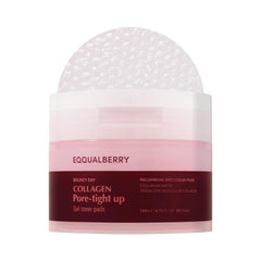 Ecoberry Collagen Tonic Pore Tightening Patches - Korean Pore Tightening Patches with Deep Absorbing Collagen, Moisturizing and Tightening Formula, 140ml (60 Pieces)
