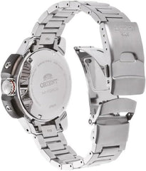 ORIENT Mechanical Sports Watch for men Metal Strap RA-AC0L07L00B, Blue