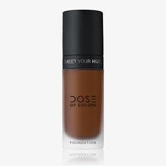 Dose of Colors - Meet Your Hue Foundation - 134 Dark, 1oz