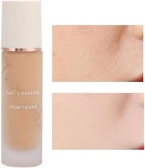 Moisturizing Concealer Foundation, Waterproof BB Cream Make-Up Base for Lasting Blemish Covering Face Makeup Foundation(#6)