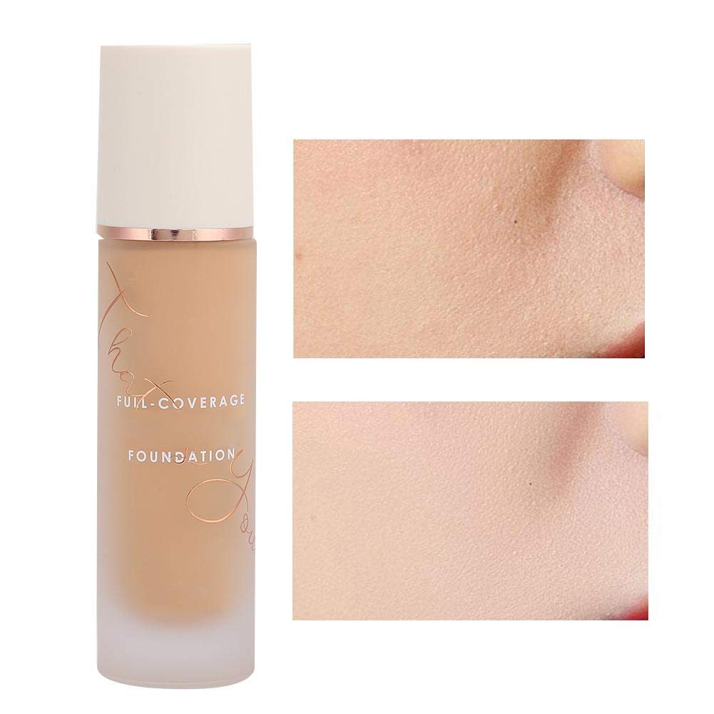 Moisturizing Concealer Foundation, Waterproof BB Cream Make-Up Base for Lasting Blemish Covering Face Makeup Foundation(#6)