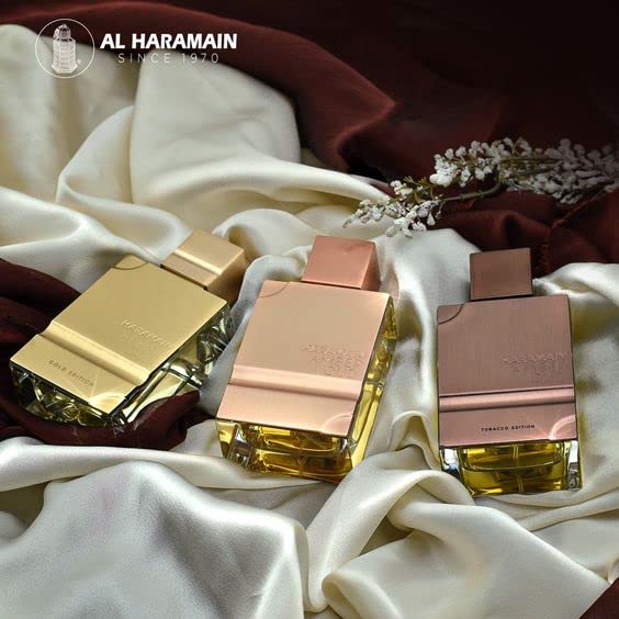 Al HaRAMain Amber Oud Eau De Perfume For Unisex, 60 ml