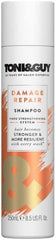 Toni & Guy Professional Damage Repair Shampoo With Keratin Active Technology Patented Fibre Strengthening System Designed To Strengthen And Nourish Dry, Brittle And Damaged Hair - 250ml