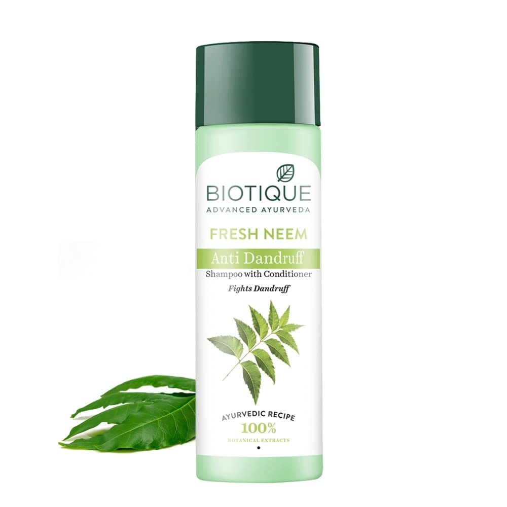 Biotique Bio Neem Margosa Anti-Dandruff Shampoo & Conditioner - 190 ml