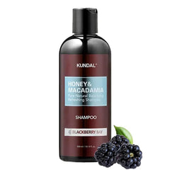 KUNDAL Natural Hair Shampoo [Blackberry Bay] Damage Hair Repair Strengthen, Nourish dry, with Honey, Argan Oil, Macadamia Oil, Free Paraben & Sulfate 10.14 Fl Oz (300ml)