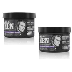 Dippity Do Men Styling Cream 2 Pack - Dippity Do Hair Gel (2 x 180 gram Jars)