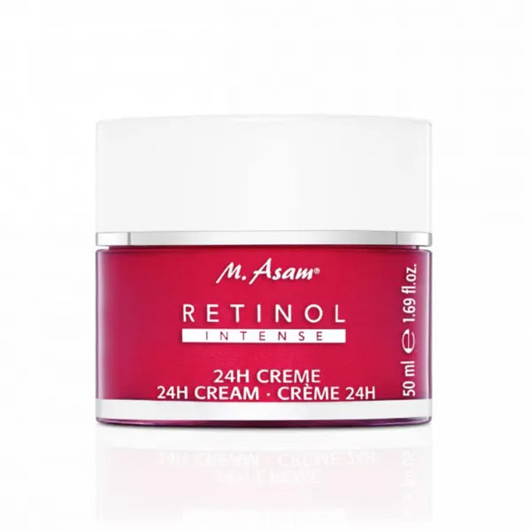 M. Asam RETINOL INTENSE 24h Cream - Anti Aging Face Moisturizer with Retinol & Hyaluronic Acid, Skin Care for Women & Men